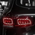 thumbnail image 3 of OULII Self Adhesive Car Rear Tail Light Stickers 1Pcs Honeycomb Design, 3 of 7