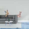 thumbnail image 2 of Escultura de gato , figura artística, estatuilla de animal, adorno de escritorio único para comedor, armario, mesa, centro de mesa, decoración,, 2 of 8