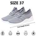 thumbnail image 4 of Zapatos para correr para mujer, antideslizantes, ligeros, para gimnasio, entrenamiento, transpirables, a la moda, 4 of 5