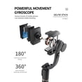 thumbnail image 3 of Selfie Stick Gimbal Stabilizer, 360° Rotation Tripod with Wireless Remote, Portable Phone Holder, Auto Balance 1-Axis Gimbal for Smartphones Tiktok Vlog Youtuber Live Video Record, 3 of 20