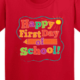 thumbnail image 4 of Inktastic Happy 1st Day of School Youth T-Shirt, 4 of 5