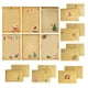 thumbnail image 1 of Adornos navideños - Juego de sobres y papel de papelería navideño - Tarjeta de felicitación Tarjeta de invitación, 1 of 5