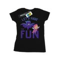 thumbnail image 1 of DC Comics T-Shirt en Coton pour Femmes Adolescentes Titans Go Let's Have The Fun, 1 of 3