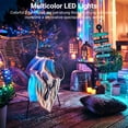 thumbnail image 7 of DAYBETTER 26ft Fairy String Lights, USB Firecracker String Lights with 200LEDs, 8 Lighting Modes, Multi-color Twinkle Lights for Wedding, Party, Christmas Decoration, 7 of 7