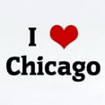 thumbnail image 2 of CafePress - I Love Chicago Infant Bodysuit - Baby Light Bodysuit, Size Newborn - 24 Months, 2 of 4