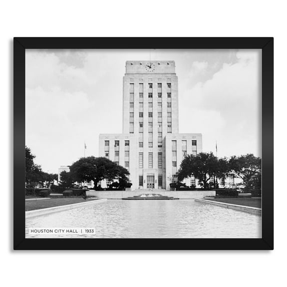 Second Story Collection, Houston 16x20 Straight Fit Framed Canvas