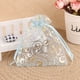 thumbnail image 1 of 50/100 piezas de bolsas de regalo de organza con patrón de pestañas nuevas de 7x9, 9x12, 10x15, 13x18 cm, bolsas de embalaje con cordón para dulces para fiestas de Navidad y bodas, 1 of 5