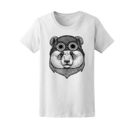 Aviator Bear - Panda Bear Aviator Tee Men's -Image by Shutterstock