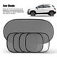 thumbnail image 2 of Scienceny Cubiertas de parasol de coche con ventosa, 5 uds., parasol de ventana Universal, malla plegable, Protector de cortina lateral delantero y Automoción decorativa y accesorios Scienceny VI006968-00, 2 of 6