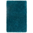 thumbnail image 2 of Vista Living Shag Rug Collection Solid Print Contemporary Area Rug, Blue, 2 of 4