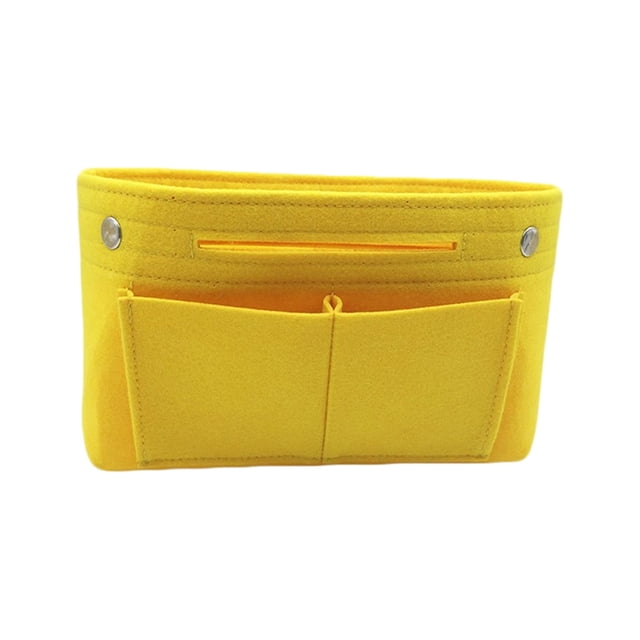 Bolsa de cosméticos Minnieouse de fieltro organizador de maquillaje Amarillo