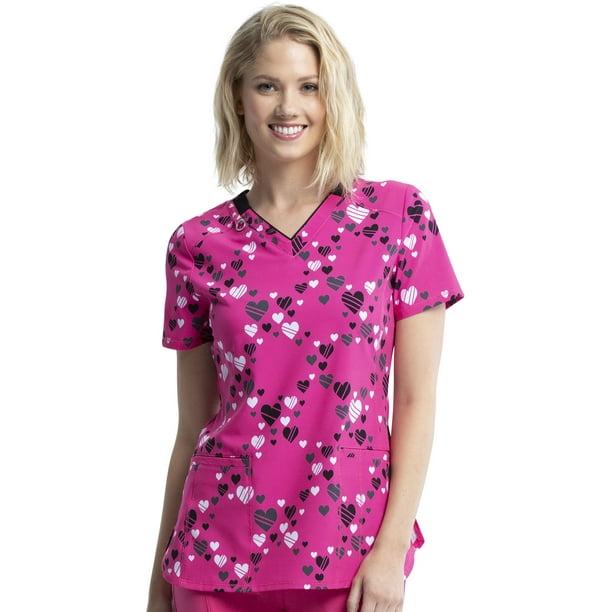 Cherokee Cherokee Infinity Scrubs Top for Women VNeck CK634, L