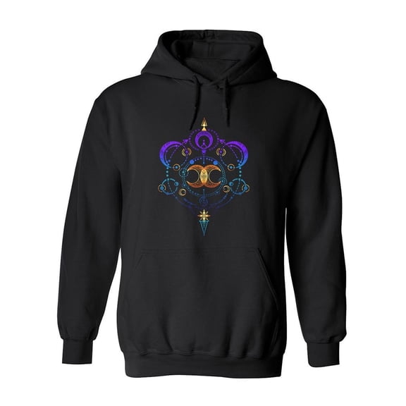 Astronomical Shapes Hoodie Men -Image by Shutterstock, Male Medium