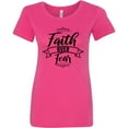 thumbnail image 3 of Inktastic Cancer Awareness Faith over Fear Women's T-Shirt, 3 of 5
