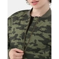 thumbnail image 5 of No Boundaries Bomber Jacket, Women’s, 5 of 6