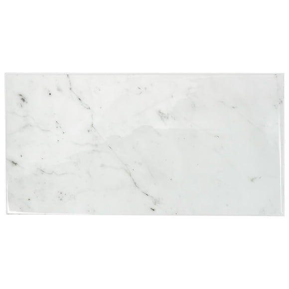 Smart Tiles - 3D Adhesive Peel and Stick Backsplash Tile, Gray & White - 5-Pack 22.56" x 11.58"
