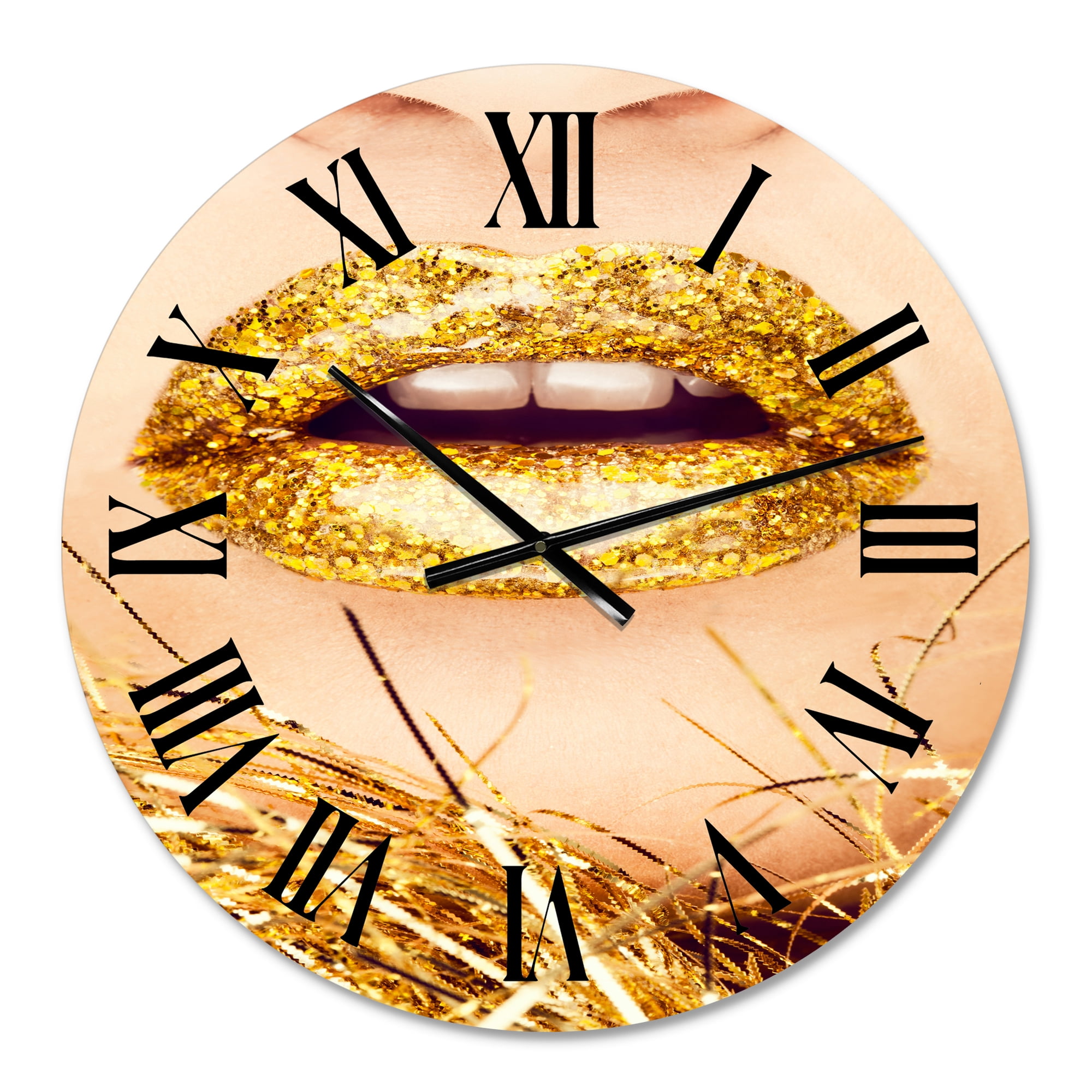 Designart 1 in Modern,Contemporary Wall Clock