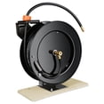 Tacklife Air Hose Reel, 3/8 Inch×50 Ft Auto Retractable Hose Reel with