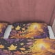 thumbnail image 3 of Funda nórdica rústica púrpura con pájaro volando, juego de cama de otoño, otoño cálido, 3 of 6