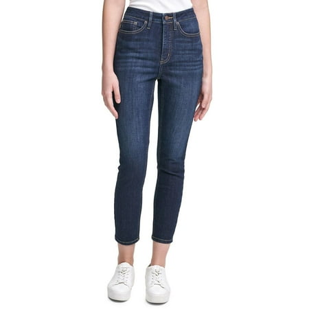 Calvin Klein Jeans Skinny High-Rise Jeans Blue B4HP (Regular,28)