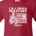 thumbnail image 4 of Inktastic Proud Military Nephew Red Friday Youth T-Shirt, 4 of 5