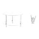 thumbnail image 1 of Mesita De Noche Acrílica Con Escultura De Gesto Creativo De La Mano. Mueble Compacto Para La Mesita De Noche, Ideal Para La Sala De Estar, El Dormitorio O Un Apartamento. Fácil De Armar., 1 of 8