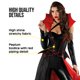 thumbnail image 3 of Disfraz de vampiro Morph Vampiress con capa para mujer, 3 of 6