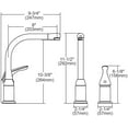 thumbnail image 2 of Elkay Everyday Kitchen Deck Mount Faucet with Remote Lever Handle Chrome, 2 of 4