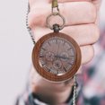 thumbnail image 3 of OULII Men's Alloy Pocket Watch 1 Pack Timekeeping Vintage Style Design, 3 of 6