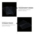 thumbnail image 3 of IFANLANDOR 20 Pcs Porte-Billets pour Collection de Billets de Banque Sacs de Rangement Transparents PVC, 3 of 8