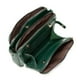thumbnail image 3 of Bolso bandolera para mujer Bolso retro de moda Bolsos de hombro de viaje (Verde oscuro), 3 of 5