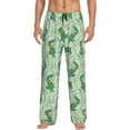 thumbnail image 2 of Kdxio Cute Dinosaurs in Space Print Men's Sleep Pajama Pant Lounge Pants with Pockets, 2 of 8