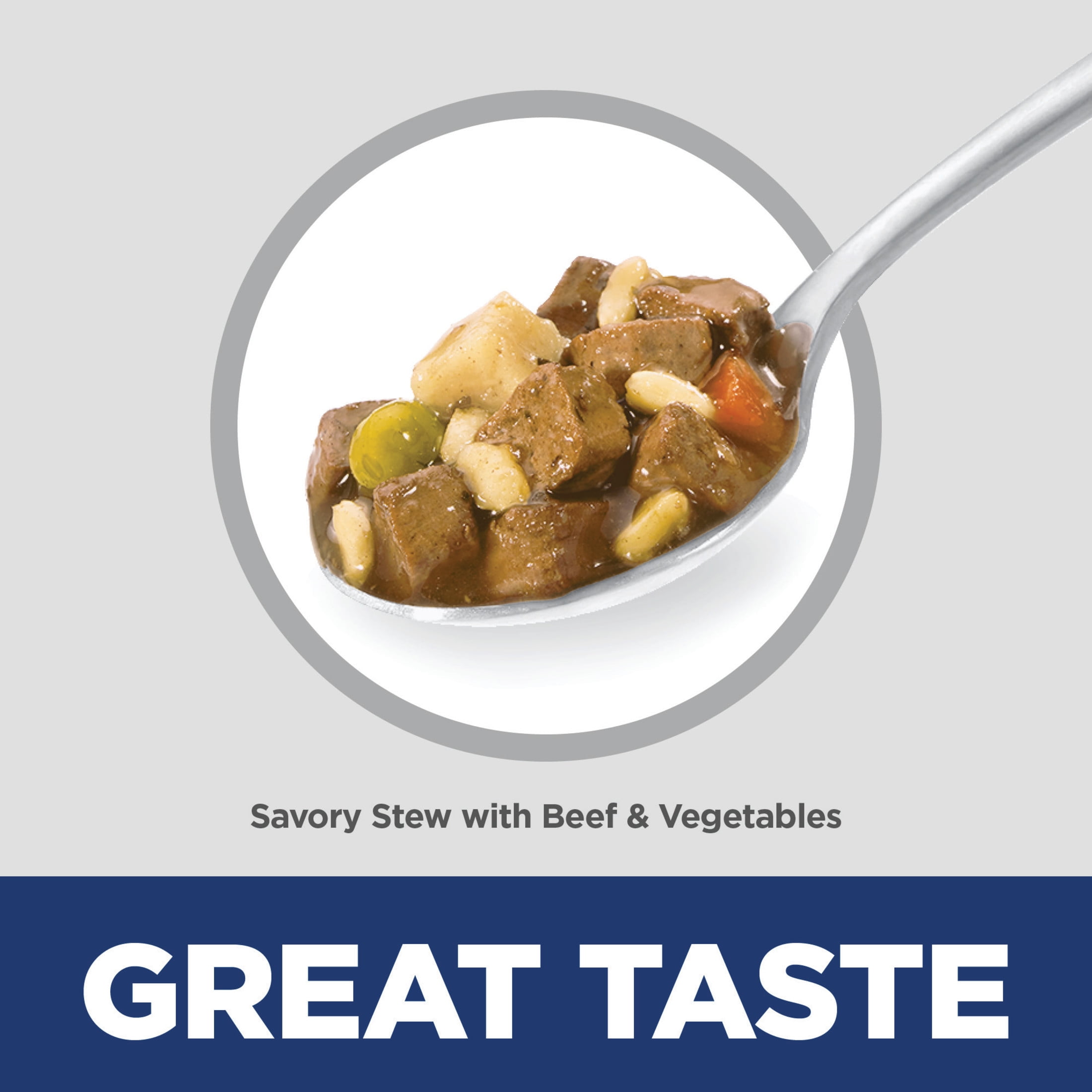 Hill's Science Diet Adult Small Paws Canned Dog Food, Savory Stew Beef & Vegetables, 3.5 oz, 12 Pack wet dog food