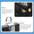 thumbnail image 4 of Miangastore DIY Clock Movement Set for Home Use Plastic Black Easy to Install 1 Set, 4 of 9