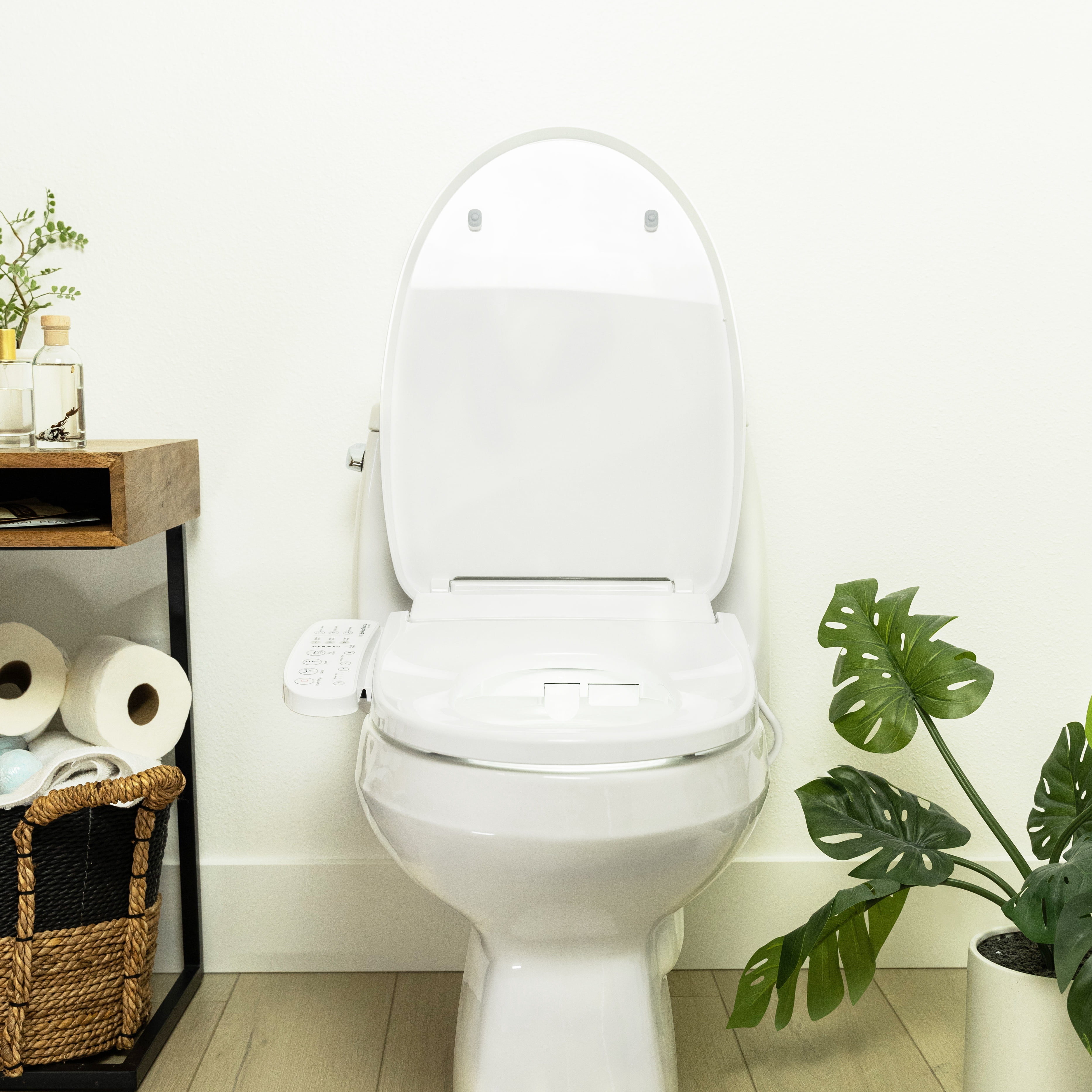BidetMate 3000 Series Smart Toilet Seat with Bidet Adjustable & Self-Cleaning Heated Bidet