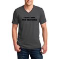 thumbnail image 1 of Octoberfest T-Shirt I'm Only Here for the Beer Oktoberfest Costumes Octoberfest Beer Festival Gift Artix Ringspun Men V-Neck T-Shirt, 1 of 3