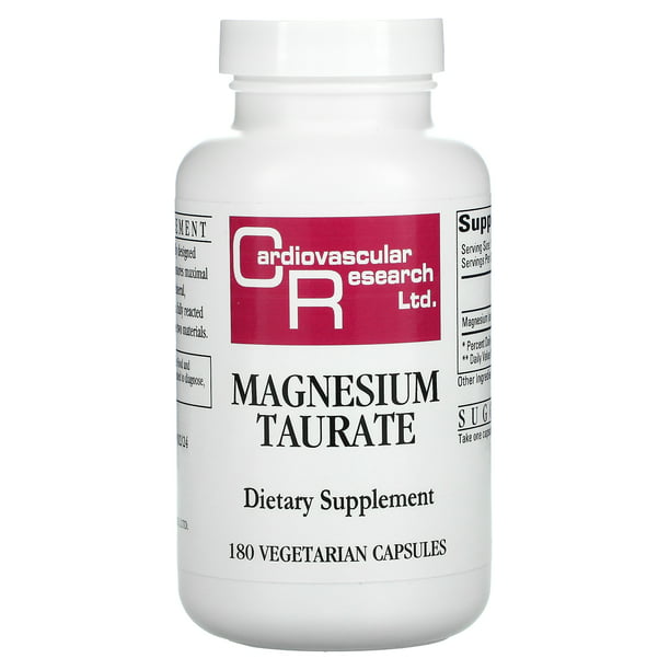 Cardiovascular Research Magnesium Taurate