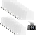 thumbnail image 1 of 16 Pcs Electrostatic Film for Dash Cam, Clear Sticker Shield for Windshields Reusable Double-Sided Adhesive Pad Prevent Scratching and Falling Clear Static Cling Films for Mounting DashCam, 1 of 7