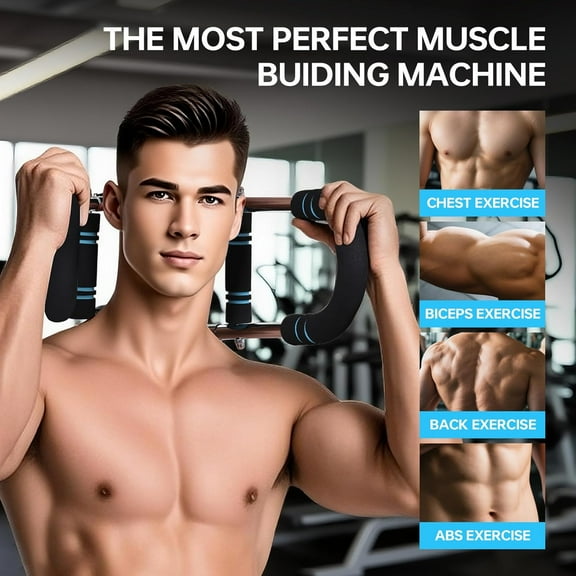 Twister Arm Trainer，Arm Trainer Chest Workout, Adjustable Resistance 30kg (66 lbs) for Arms, Chest, Shoulders, and Forearms Workout, Portable Home Gym Equipment