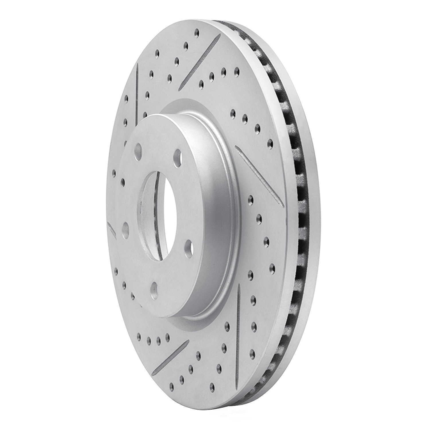 Dynamic Friction Company 830-80080L DFC Geoperformance Rotor - Drilled and Slotted