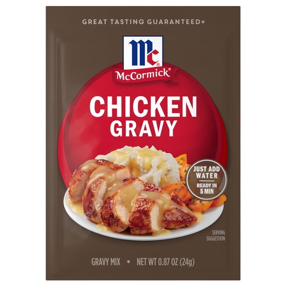 McCormick Chicken Gravy Mix, 0.87 oz Packet