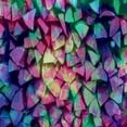 thumbnail image 3 of Lewis, Sheldon 12x12 Black Modern Framed Museum Art Print Titled - Jewel Toned Logs 2, 3 of 5