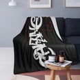 thumbnail image 5 of Blanket Throw Bedding Room Decor Flannel Blankets for Bed Sofa Warm Blankets 80"x60", 5 of 6