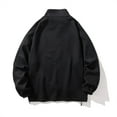 thumbnail image 4 of Vedolay Jackets for Men Casual Daily Jackets Lightweight Zip up Casual Jacket Black,3XL, 4 of 4