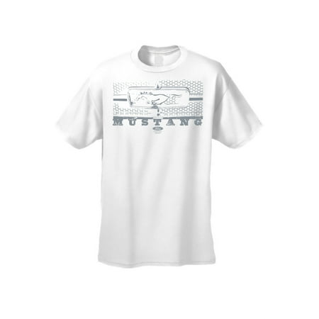- Men's/Unisex T Shirt Ford Mustang Honeycomb Grille Short Sleeve Tee