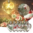 thumbnail image 1 of Xihbxyly Colgante para Árbol de Navidad, Luces Led Transparentes, Exquisita Decoración Festiva, Adorno Navideño Único, Multiusos, Fiestas Navideñas, Juego de 5 Piezas con Pilas Reemplazables., 1 of 1