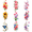 1A, variant on 9 Sheets Temporary Tattoos Waterproof Long Lasting Body Stickers Floral Rose Butterfly Peony Flower Adult Women Tattoo Stickers Arm Forearm Thigh Back Shoulder