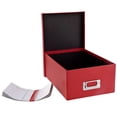 thumbnail image 2 of Pioneer Photo Album B-1 Photo/Video Storage Box - Holds 1100 Photos/10 VHS Videos, Bright Red, 2 of 2