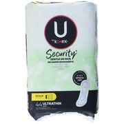 U by Kotex Security Ultra Thin Pads, Regular, Unscented, 44 Count