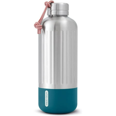 

Black+Blum Stainless Steel Explorer Insulated Water Bottle | Stylish Leak Proof Drinking Vacuum Thermo Flask Large Ocean